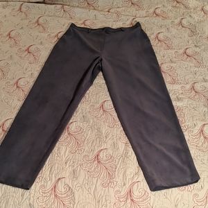 DONCASTER TROUSERS -- FAUX SUEDE -- SIZE 14